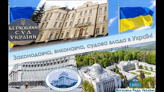 Гілки влади в Україні. Законодавча, виконавча, судова влада Аудіоурок