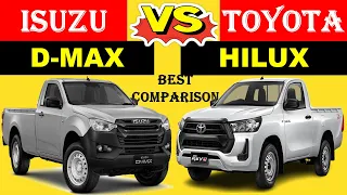 ALL NEW Isuzu D-MAX Vs ALL NEW Toyota HILUX | Which one is better?