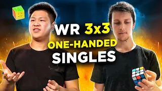 Розбір СВІТОВИХ РЕКОРДІВ зі збірки 3х3 ОДНІЄЮ РУКОЮ | ONE HANDED WR Reconstructions 6.20 Max Park