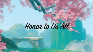 Honor to Us All Dance