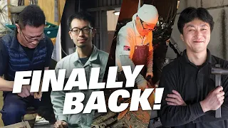 BACK IN JAPAN // See Master Blacksmiths in Action!