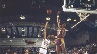 Kareem Abdul-Jabbar Skyhook getting BLOCKED compilation