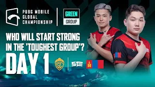 [MONGOL] 2022 PMGC League Group Green Day 1 | PUBG MOBILE Global Championship