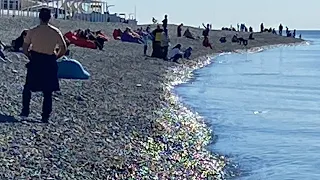 24.02.2024. Погода в Сочи в феврале. Смотри на Чёрное море каждый день.