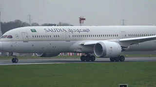 Saudia SV9062 HZ-AR13 Boeing 787-9  Manchester MAN To King Abdulaziz Intl JED 02/01/2018