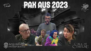 Acquisitions, Inc. Plays Call of Cthulhu at PAX Aus 2023 feat. Erika Ishii