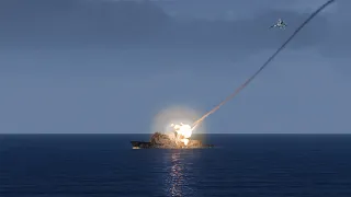 Russian Nuclear Submarine Sunk due to Ukraine Attack by high-precision HIMARS Missiles - ARMA 3