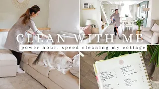 POWER HOUR ⏱ | satisfying speed clean, homemaking & house reset
