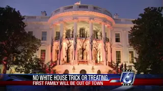 No trick-or-treating Sunday night at the White House