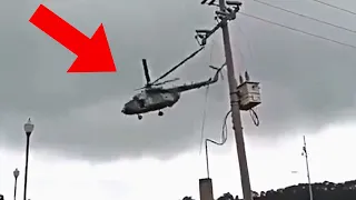 Helicopter CRASHES Near Parking lot - Daily dose of aviation