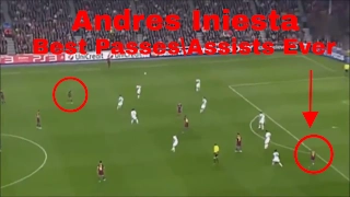 Andres Iniesta | Top 10 PassesAssists Ever!!!!