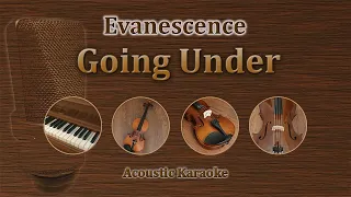 Going Under - Evanescence (Acoustic Karaoke)