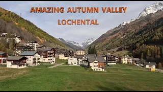 Lötschental Blatten - Switzerland Autumn Drive - GoPro Hero Cinematic 4K UHD