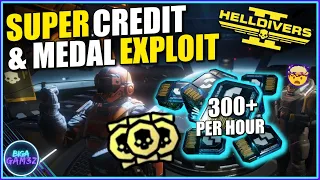 Helldivers 2: Super Credit & Medal Exploit (300+ Per Hours)