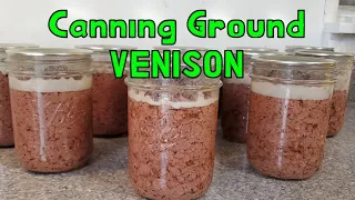 Canning Ground Venison | Hot Pack #venison #canning