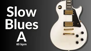 Classic Groove Blues Guitar Backing Track in A Major