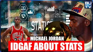Michael Jordan Did Not Care About Stats, & Analytics......EVER!