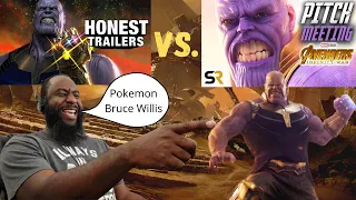 Avengers: Infinity War - Pitch Meeting Vs. Honest Trailer (Reaction)