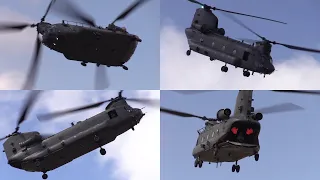 18/07/14 RIAT 2018 | Royal Air Force Chinook HC.6A Flying Display at Day 2