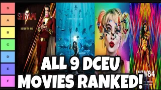 All 9 DCEU Movies Ranked!(W/ Wonder Woman 1984)