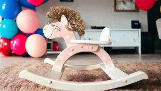 How to Make Wooden Rocking Horse! 🐴  Woodworking Tutorial by  Polkilo