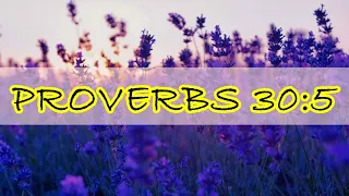 PROVERBS 30:5 | MOTIVATIONAL SLIDE