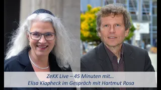 ZeKK Live - 45 Minuten mit Hartmut Rosa