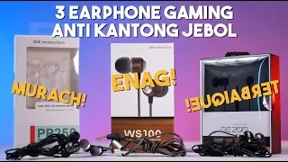 Kalian Mau Beli Earphone Gaming Super Murah? Cobain dulu Ini | Review Earphone DBe