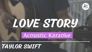 Love Story - Acoustic Karaoke (Taylor Swift)