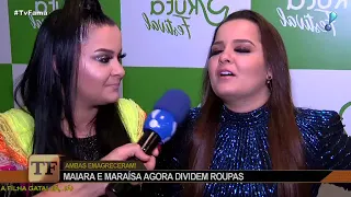 Gêmeas, Maiara e Maraísa dizem que mãe ainda as presenteia com roupas iguais