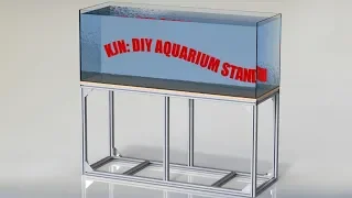 KJN: DIY ALUMINIUM AQUARIUM STAND, T SLOT FISH TANK STAND