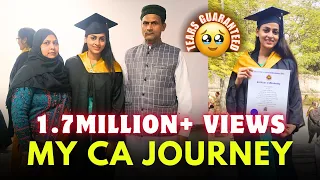 My CA Journey🔥 | Struggles, Failures & Achievements | CA Success story | @azfarKhan