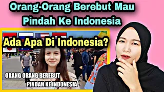 ORANG-ORANG BEREBUT PINDAH KE INDONESIA, ADA APA DI INDONESIA‼️MALAYSIAN REACTION