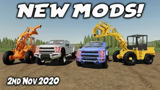 NEW MODS Farming Simulator 19 PS4 FS19 (Review) 2nd Nov 2020.