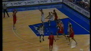 Eurobasket 2001. España vs Eslovenia. Fase Previa. Debut oficial Pau Gasol Selección española.