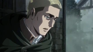 Attack on titan Erwin & Levi Conversation [ Arabic dub ]