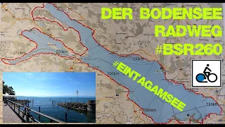 Der Bodensee Radweg - ein Tag am See in 260km