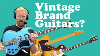 Vintage Brand Guitars? - Sg/Tele/LP Styles 4 less? but are they any good? - #Roadcase S04E03