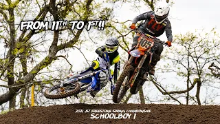 EPIC 125cc RIDE TO THE FRONT - Schoolboy 1 at Freestone 2021