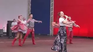 Марина Девятова. "Я деревенская", " Московская кадриль". ВДНХ.  20.08.2016 г.