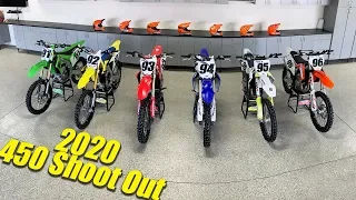 Motocross Action's 2020 450 Shootout