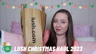 LUSH CHRISTMAS HAUL 2023