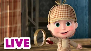 🔴 LIVE STREAM 🎬 Masha and the Bear 🐻🤣 A story to tell 😉📖