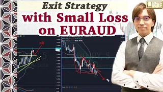 (Live Trade) Exit Strategy with Small Loss on EURAUD / 2 December 2021