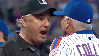 Mets manager Terry Collins SCREAMS at umpire Tom Hallion