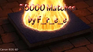 35000 Streichhölzer Matches Kettenreaktion chain reaction