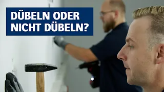 REISSER Montageschraube - Dübeln oder nicht dübeln?