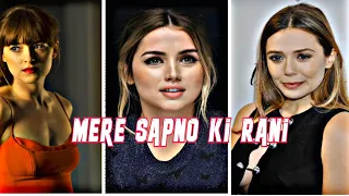 Mere Sapno Ki Rani  Song Edit|Dakota Johnson|Elizabeth Olsen|Ana de Armas🔥🔥 velocity edit |