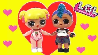 LOL Baby Goldie & Punk Boy Love Story & Adventures - LOL Barbie Family Stories