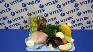 Рецепт приготовления котлет из индейки с сыром в мясорубке VITEK VT-3602 BW